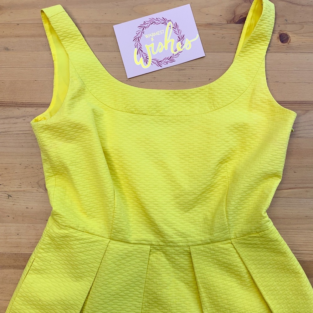 J. CREW Yellow Dress